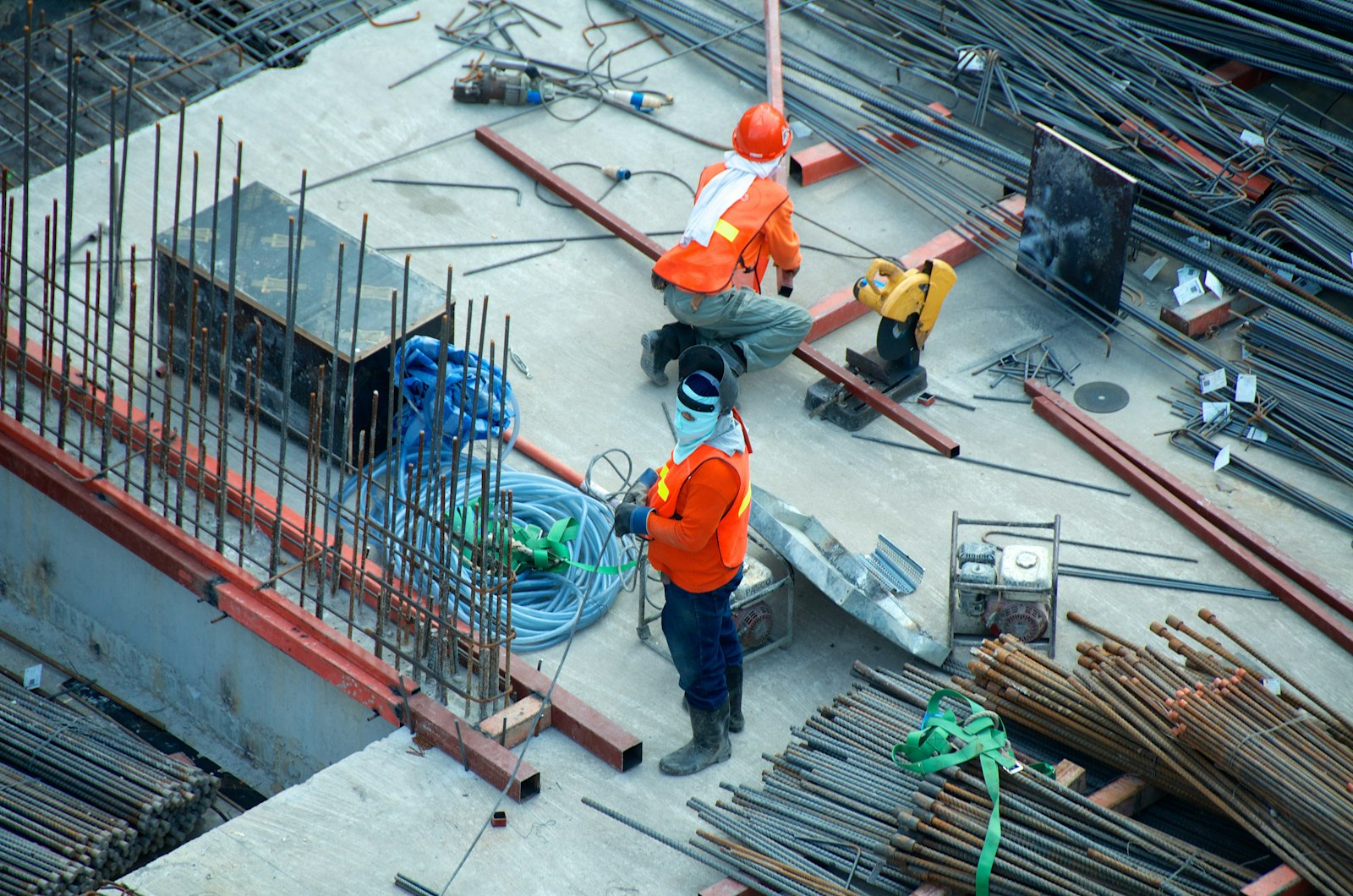 Illustrative construction work